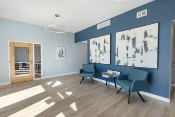 Brand new community center and management office at the center of site